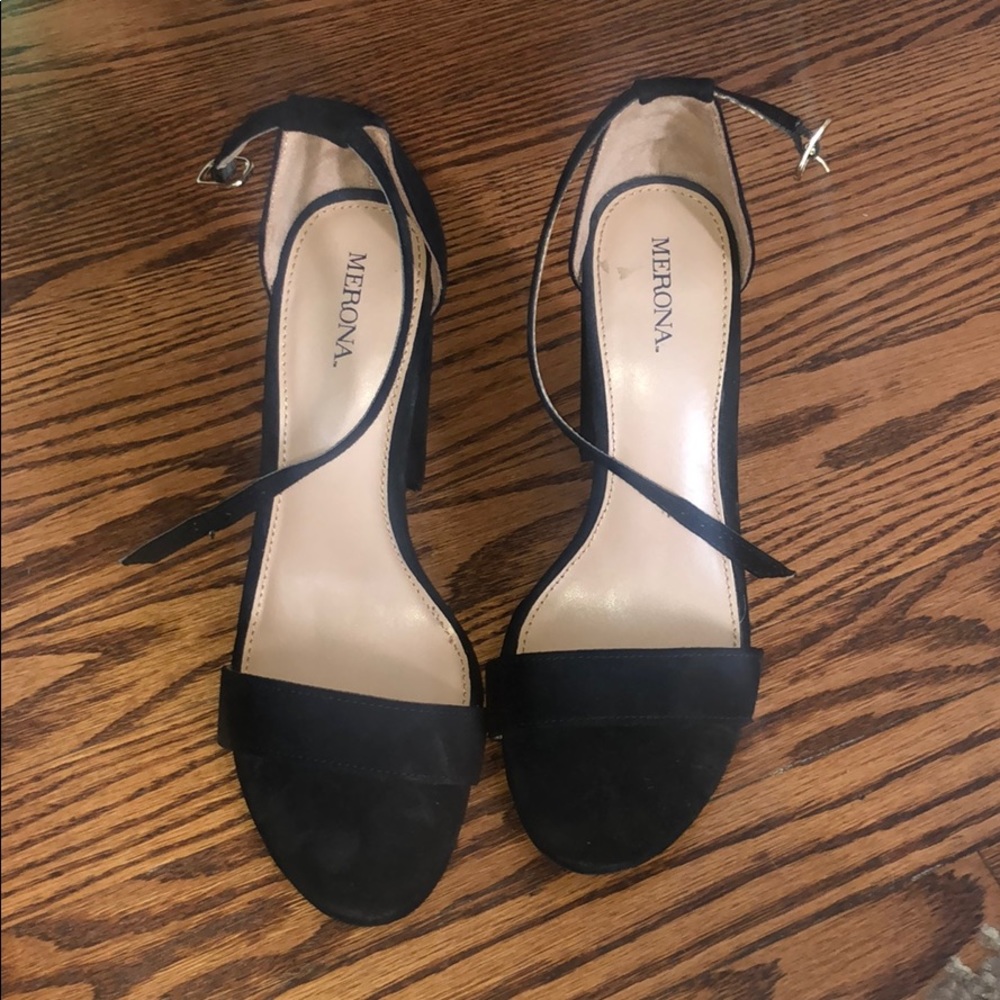 Merona Heeled Sandals 🖤